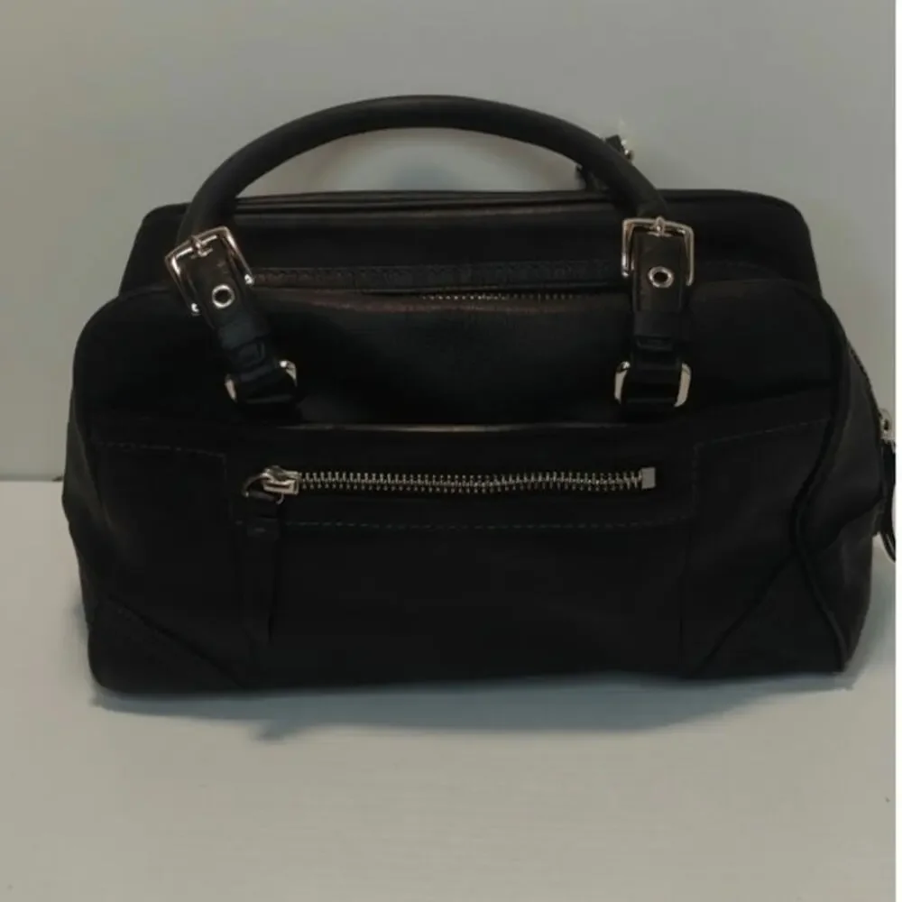 Black Vintage Y2K Caoch Hampton Leather Doctor bag